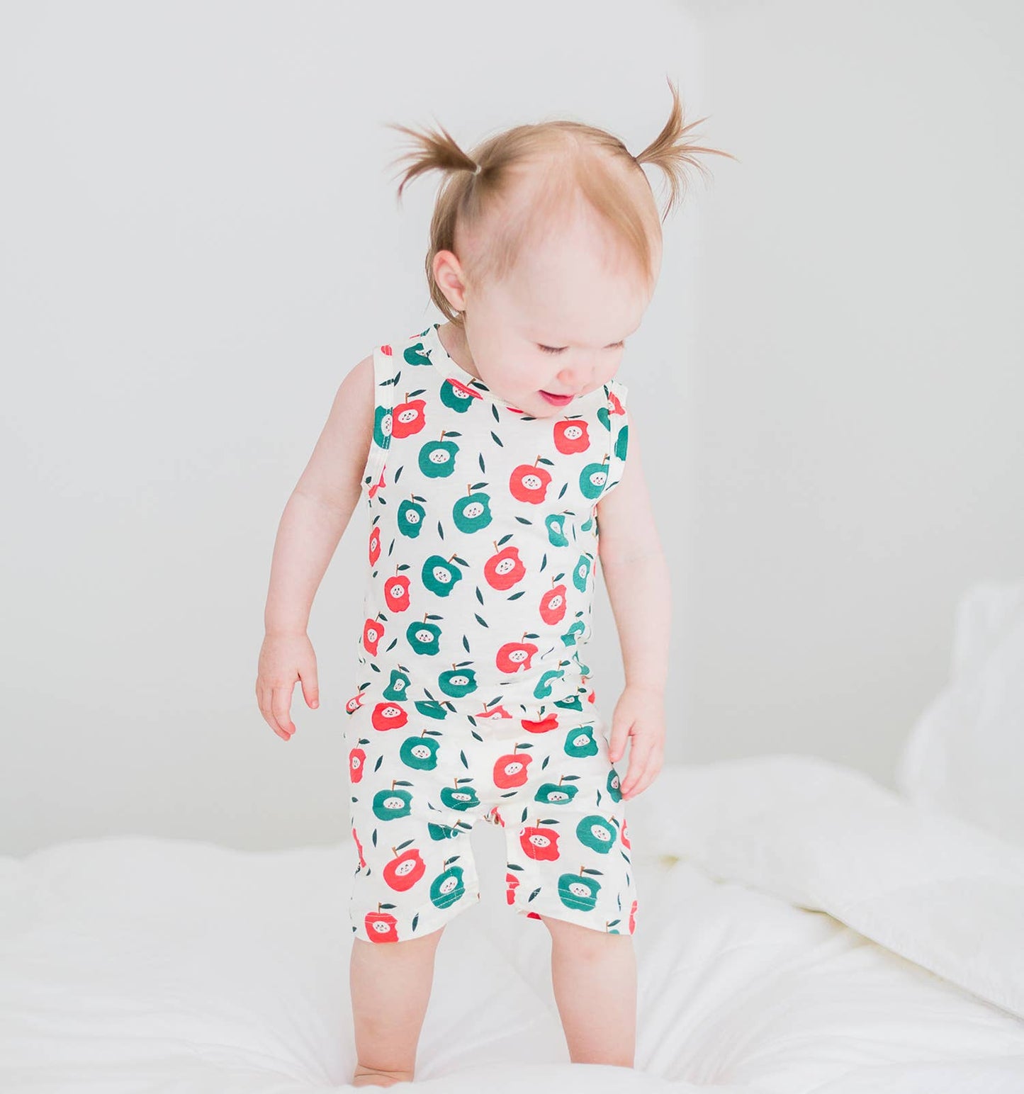 Babysoy Pattern Prints Tank Romper